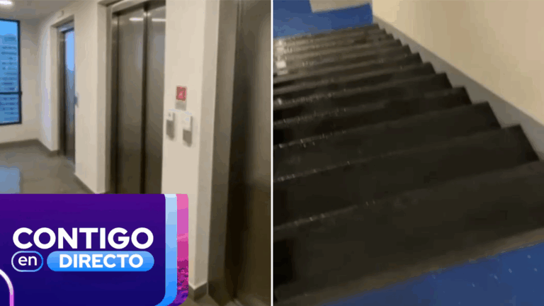 Inundaciones y fallas de ascensor preocupan a residentes en Ñuñoa: sistema frontal reveló fallas de edificio nuevo