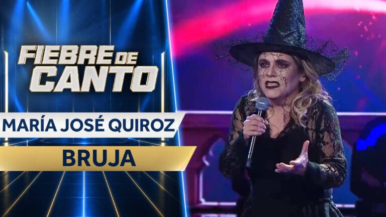 ¡Embrujó los sentidos de todos! María José Quiroz llegó con una mística presentación a Fiebre de Canto