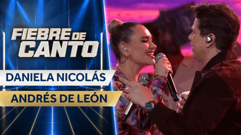 ¡Una estrella de la música chilena! Andrés de León acompañó a Daniela Nicolás en romántica performance