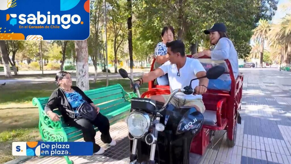 Juan Pablo Queraltó relizó diversas actividades en la plaza de Santa María | De plaza en plaza | Sabingo
