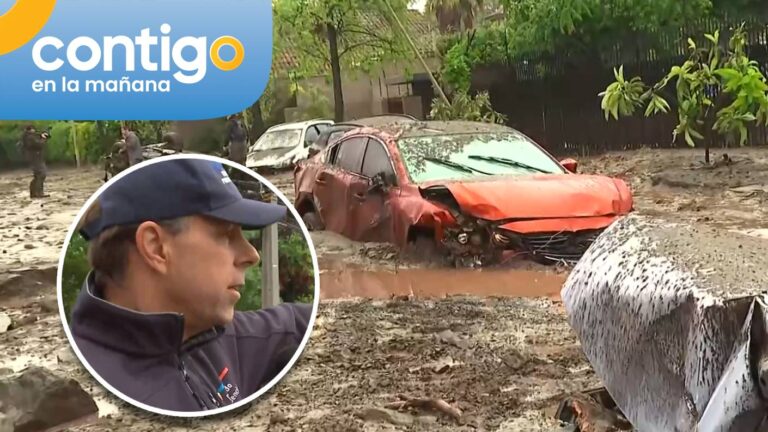 “No era previsible”: Delegado Germán Codina abordó la no activación de la alerta SAE previo al aluvión en Las Condes