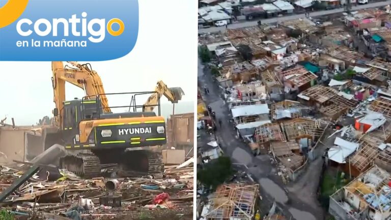VIDEO | Comenzó demolición de Toma Yevide en San Felipe: Era habitada por cerca de 2 mil personas