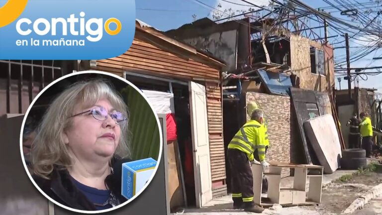 Vecina realizó descargo contra sujeto que vive en casa que será demolida en La Cisterna: “Es un delincuente”