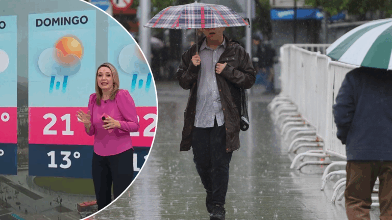 Precipitaciones y posible tormenta en Halloween: Desde qué hora lloverá hoy en Santiago