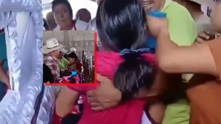 VIDEO | Sus padres la estaban velando: Niña despertó en su ataúd luego de que la habían dado por muerta