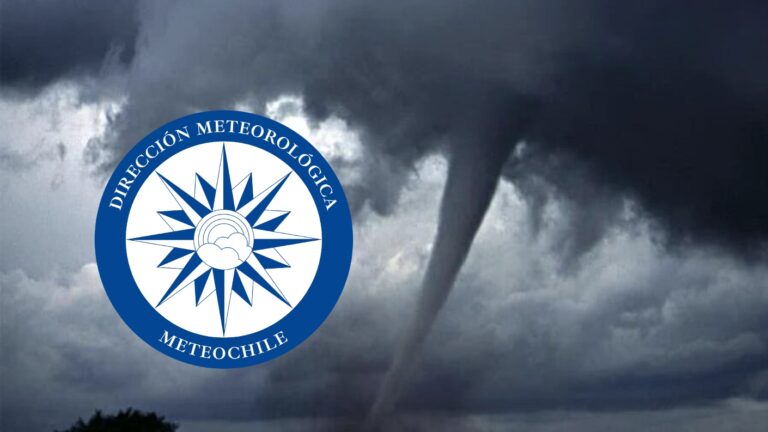 Meteorología emite aviso por nubes convectivas con características tornádicas en dos regiones de Chile