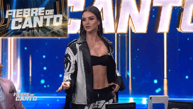 “¡Y es reciclado!”: Emilia Dides llamó la atención en Fiebre de Canto con sorprendente look urbano