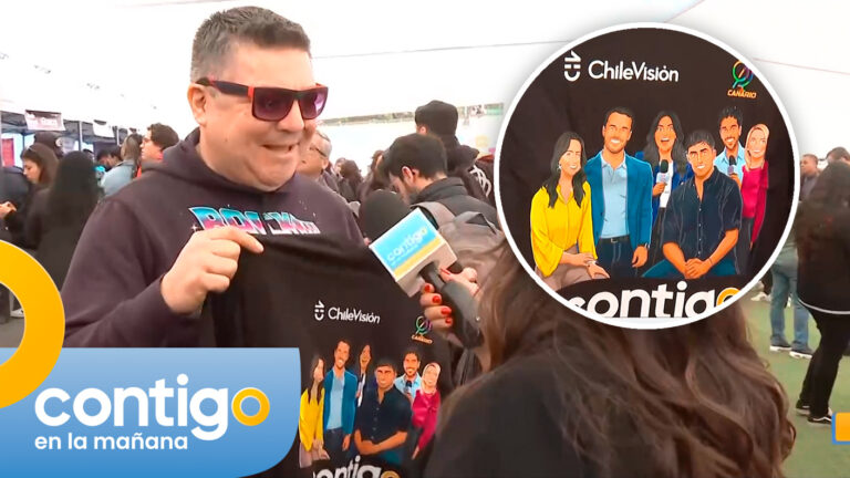 ¡Con los rostros del matinal! Emprendedor maravilló al panel de Contigo en la Mañana al mostrar especial estampado
