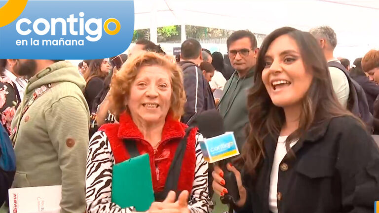 ¡Llamada EN VIVO! Señora Gema consiguió trabajo tras aparecer en Contigo en la Mañana durante plena feria laboral