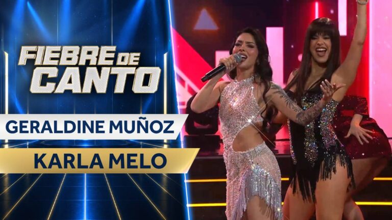 ¡Una dupla explosiva! Geraldine Muñoz y Karla Melo arrasaron en el escenario con una energética presentación