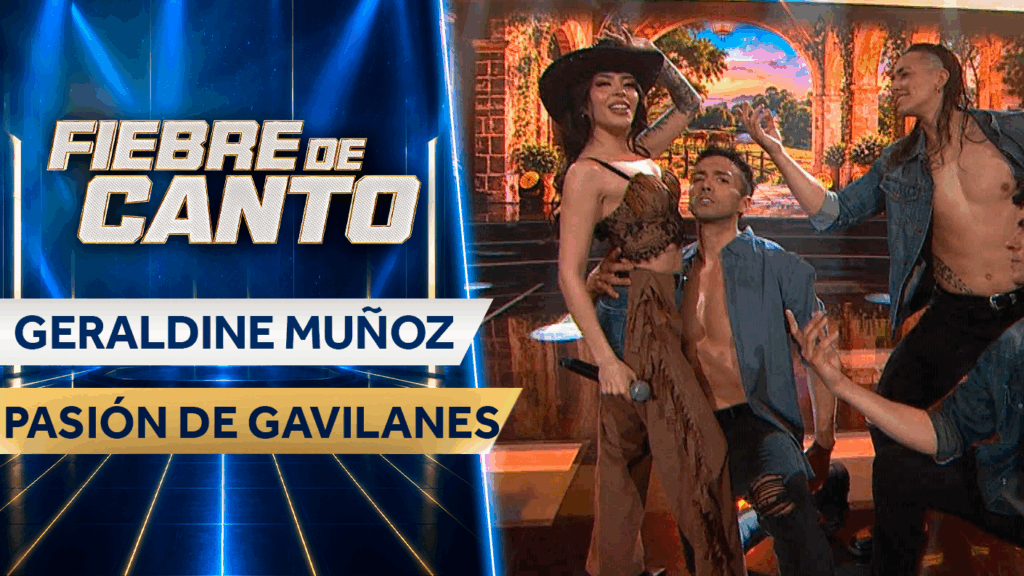 ¿Gabriel Urzúa será su gavilán? Geraldine Muñoz impactó con romántica performance de “Quién es ese hombre”