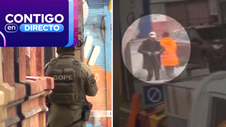 Un sujeto se parapetó en Santiago Centro tras balacera : Habrían baleado a mujer y se dieron a la fuga