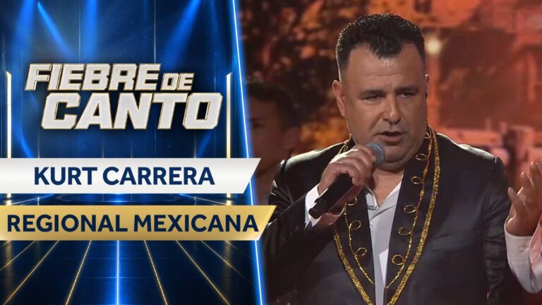 ¡Como todo un mariachi! Kurt Carrera conquistó a todos con un apasionado clásico de Antonio Banderas