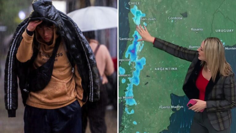 Lluvia no da tregua hoy lunes: a qué hora empiezan las precipitaciones en Santiago y dónde será el peak
