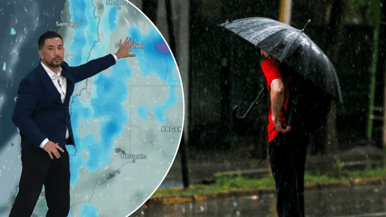 ¿Qué día y a qué hora será el peak de las lluvias en Santiago? Pronostican precipitaciones esta semana