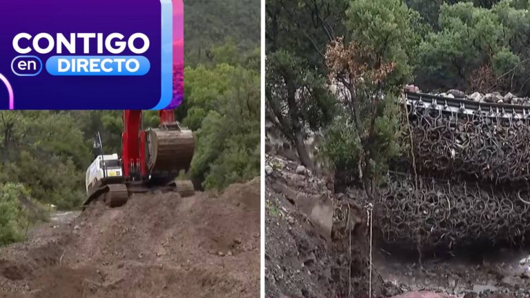 Intenso monitoreo en Lo Barnechea: Mallas contendoras de aluviones estarían al máximo de su capacidad