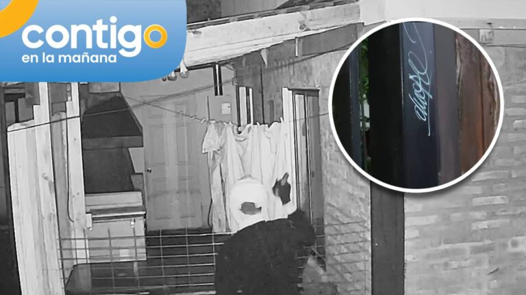 “Lo hicieron hace dos semanas”: Grafiti generó sospechas tras robo a mano armada en San Bernardo