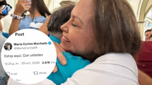 María Corina Machado regresa a Venezuela: 