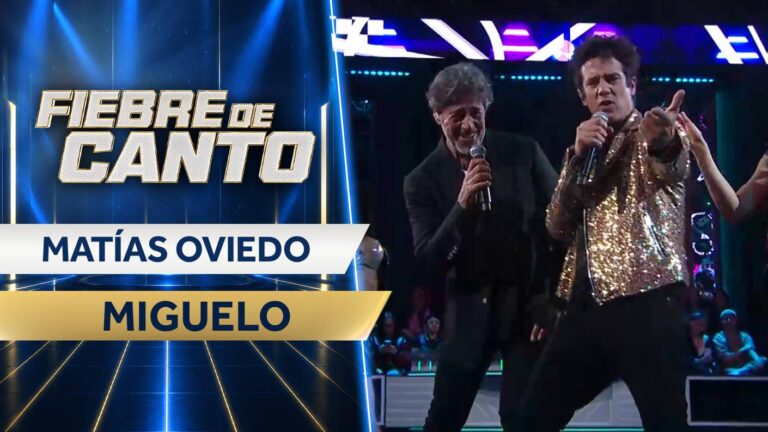 ¡Filo contigo! Matías Oviedo y Miguelo se lucieron con la interpretación de este clásico en Fiebre de Canto