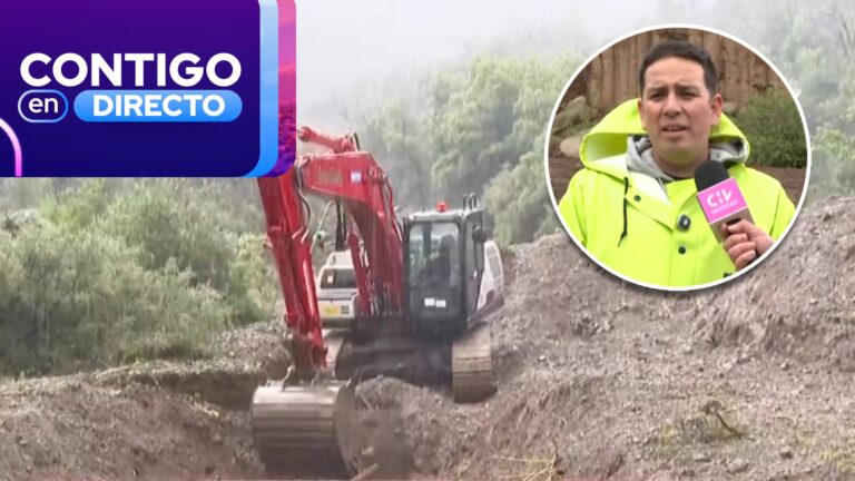 “Es una de las que más nos preocupa”: Alcalde Toledo inspeccionó quebrada en Puente Alto en medio de intensas lluvias