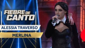 Merlina hizo de las suyas en Fiebre de Canto: Alessia Traverso hizo vibrar con su voz al ritmo de “Chandelier”