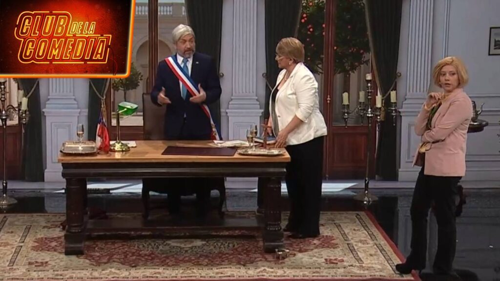Michelle y Evelyn sorprendieron al presidente | Una familia en La Moneda | Club de la Comedia