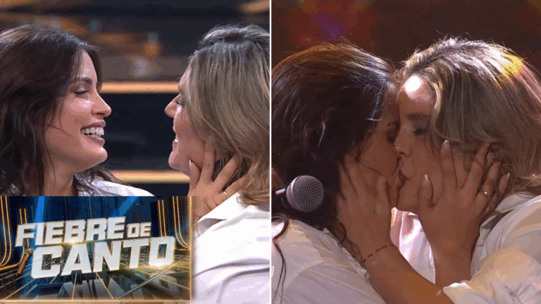 ¡Nadie lo vio venir! María José Quiroz y Cony Capelli sorprendieron con un beso en Fiebre de Canto