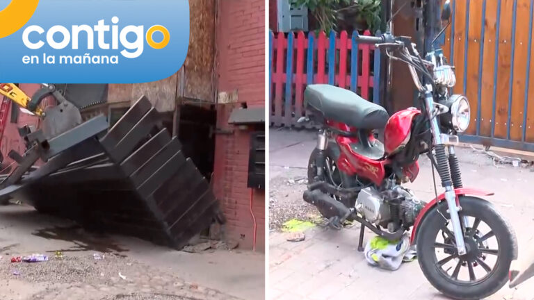 Recuperan motocicletas con encargo por robo durante operativo en Lo Espejo: Una persona fue detenida