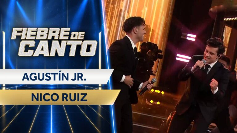Unos galanes llenos de talento: Agustín Jr. y Nico Ruiz arrasaron en el escenario con un potente dueto