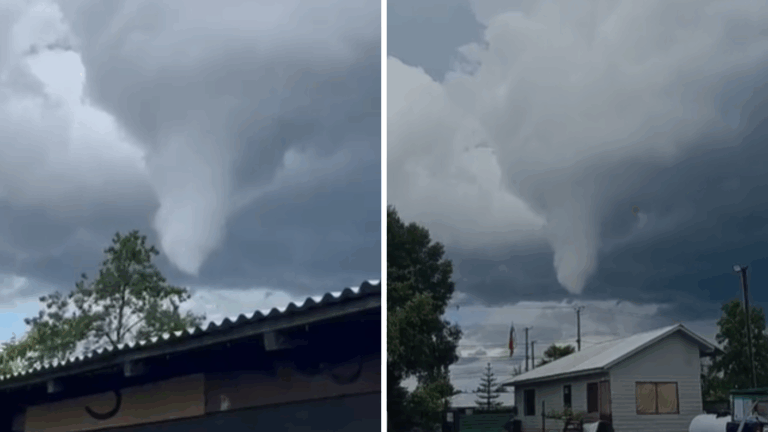 Emiten nuevo aviso para HOY por nubes con características tornádicas en tres regiones de la zona sur