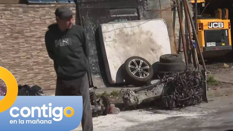 Nuevo hallazgo en casa que será demolida en La Cisterna: Sujeto almacenaba partes de vehículos con encargo por robo