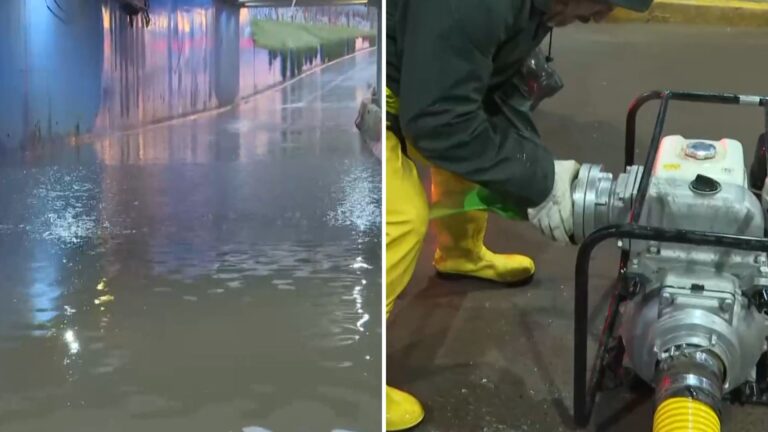 AHORA | Por inundaciones tras sistema frontal: Cuatro pasos bajo nivel se encuentran inhabilitados y hay uno en alerta
