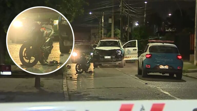 Dos delincuentes fueron detenidos: Funcionario municipal fue baleado en Pedro Aguirre Cerda tras persecución