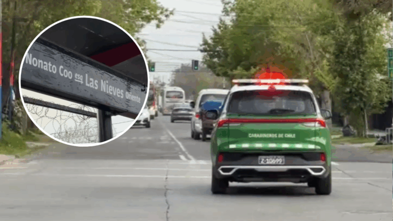Carabinero frustra violento robo a dos mujeres y deja un herido de bala en Puente Alto