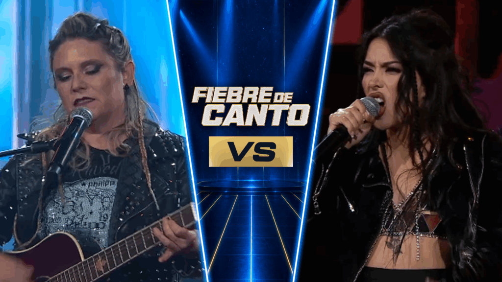 ¡Encuentro rockero! María José Quiroz y Geraldine Muñoz sacaron su faceta más ruda para batirse a duelo