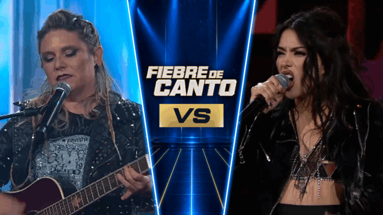 ¡Encuentro rockero! María José Quiroz y Geraldine Muñoz sacaron su faceta más ruda para batirse a duelo