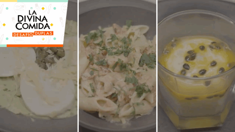 Un golpe de sabor y talento: Verónica Villarroel y Luis Jara trajeron deliciosas preparaciones a La Divina Comida