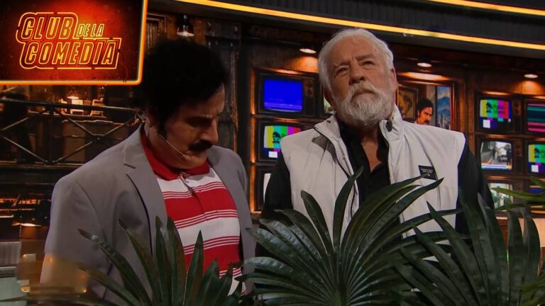 ¡No se aguantaron! El Patrón del Pan y el Profesor Rossa recrearon el “video prohibido” en el Club de la Comedia