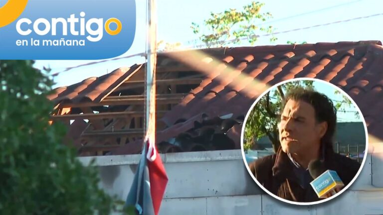 Vecino entregó dramático relato sobre tornado que afectó a Estación Central: “Voló la techumbre”