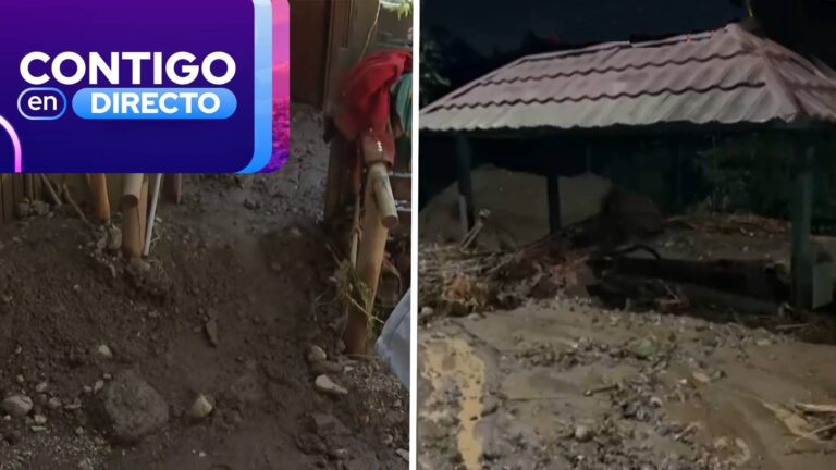 Vecina de El Arrayán relató momentos de terror durante aluvión que afectó a su casa: “En cosa de segundos llegó la ola”