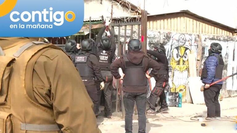 Tras instalación ilegal: Retiran portón de pasaje en sector de peligrosas balaceras en Pudahuel