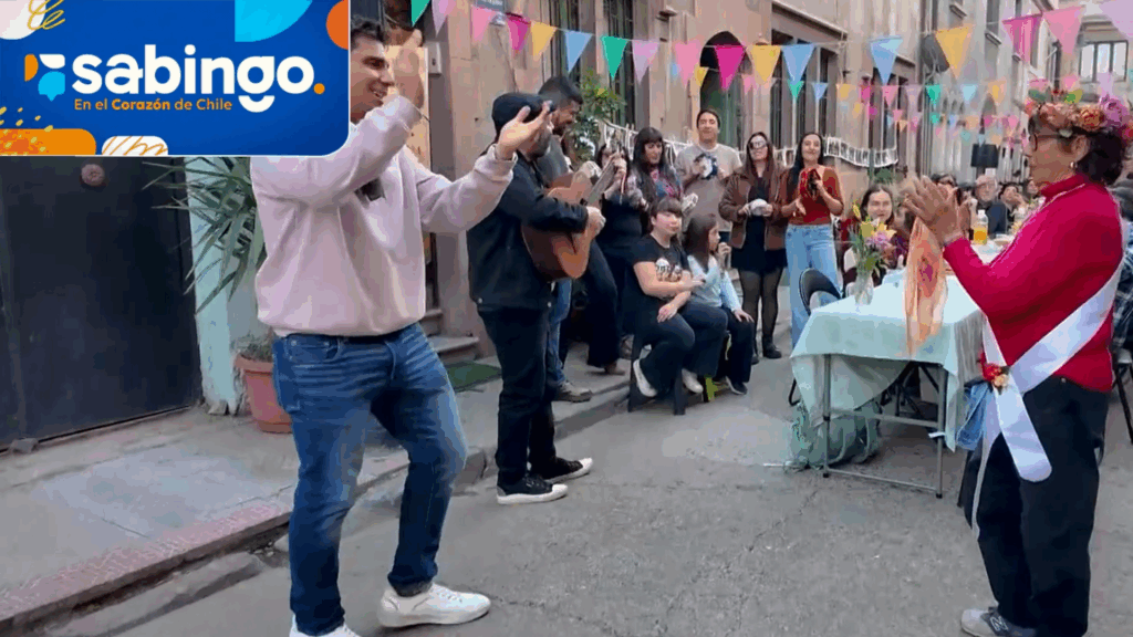 JP Queraltó se sumó al malón vecinal del Barrio Yungay | El alma de la fiesta | Sabingo