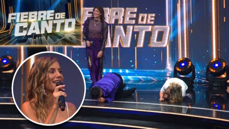 ¡Se hicieron bolita! La divertida reacción de María José Quiroz y Juan Vera tras pasar a zona de riesgo