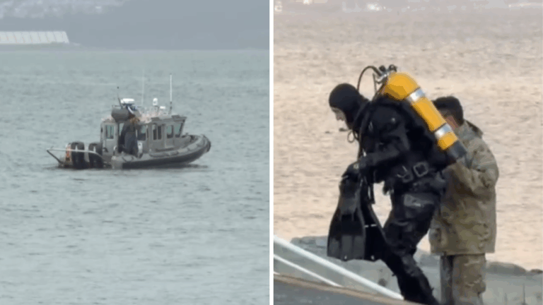 Encuentran a uno de los tripulantes que cayó al mar en Talcahuano: Armada busca a segunda persona