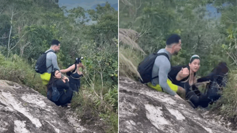Pánico en las alturas: Grupo de amigos vivió terremoto de 7,6 en una montaña de Panamá y se hizo viral
