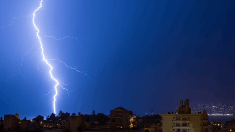 Alerta Temprana Preventiva por lluvias y tormenta eléctrica en la región de Valparaíso